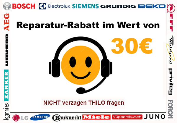 Reparatur Rabatt Gutschein Haushaltsgeräte Königs Wusterhausen